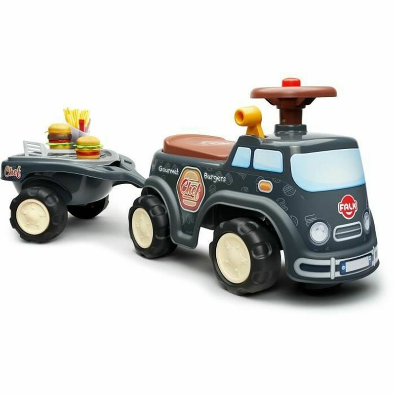 Juguete Exterior Niños: Correpasillos Falk Food Truck Carrier - Compra online en MegaJuguetes