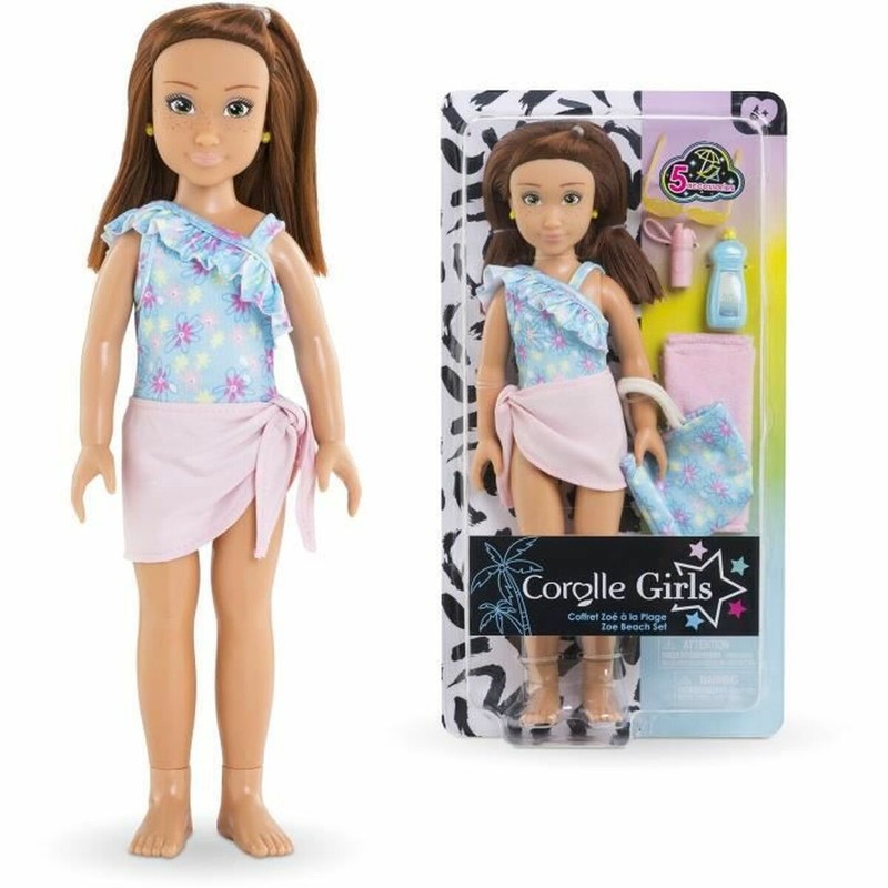 Muñecas Niñas: Corolle Rigoberta Playa - Compañera Ideal