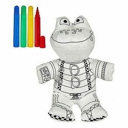 Manualidades Niños: Peluche para Colorear Rana Pincello (8 Unidades) - Compra online en MegaJuguetes 2