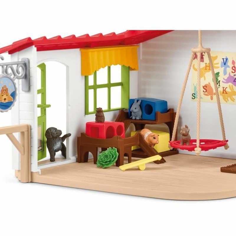 Juegos Mesa Niños Schleich Hotel Animales Educativo