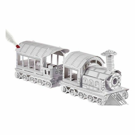 Manualidades Niños Pincello: Juego de Tren de Papel (4 Unidades)