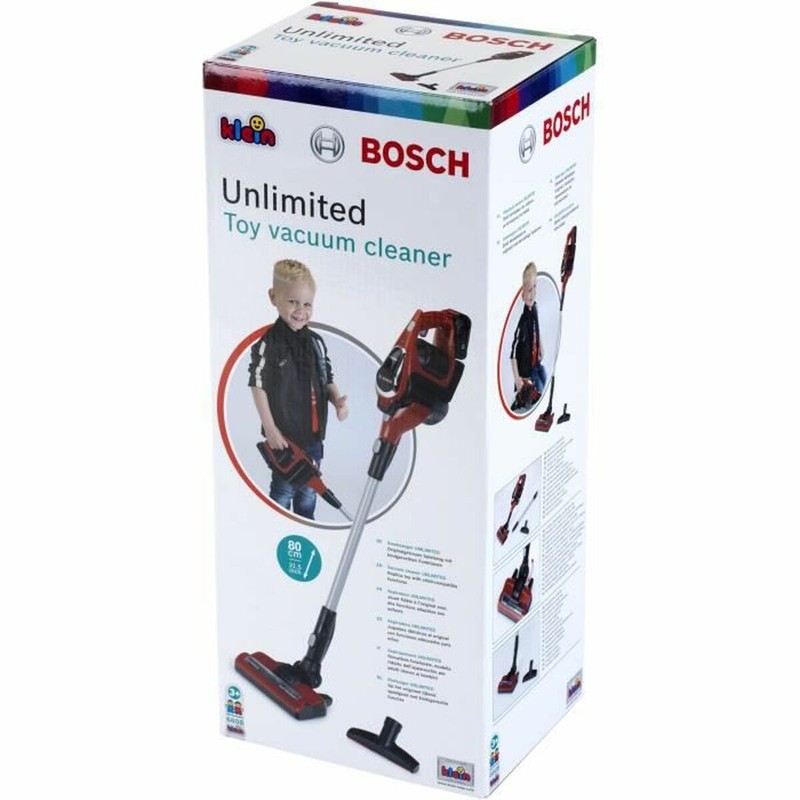 Juego Simbólico Niños: Aspiradora de Juguete Klein Bosch Unlimited 3 en 1