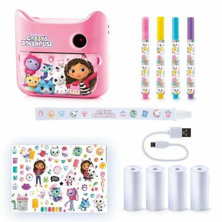 Juguetes electrónicos niños Cámara Instantánea Canal Toys Rosa