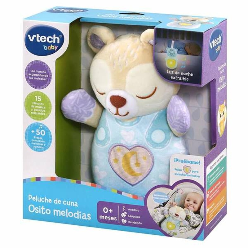 Peluches Niños Vtech Oso Musical Interactivo - Compra online en MegaJuguetes