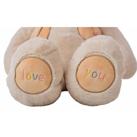 Peluches Niños: Oso de Peluche Valentin Beige 100 cm