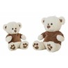 Peluches Niños BigBuy Kids: Oso Marrón Terciopelo 32 cm - Compra online en MegaJuguetes