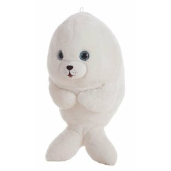 Peluches Niños BigBuy Kids - Foca Blanca Suave 24 cm - Compra online en MegaJuguetes