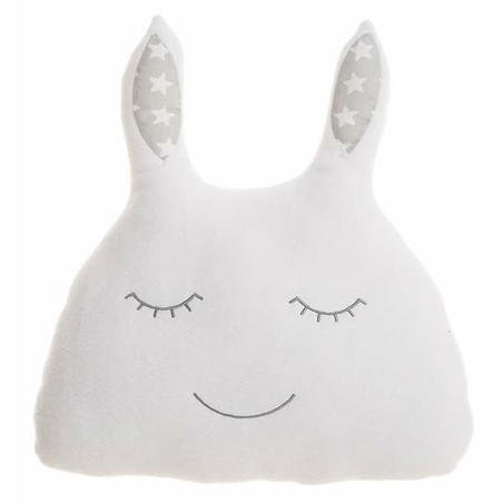 Juguetes Construcción Niños: Cojín Blanco 36 x 34 cm Conejo