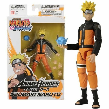 Figuras Acción Niños: Naruto Uzumaki Articulada - Anime Heroes 17 cm - Compra online en MegaJuguetes