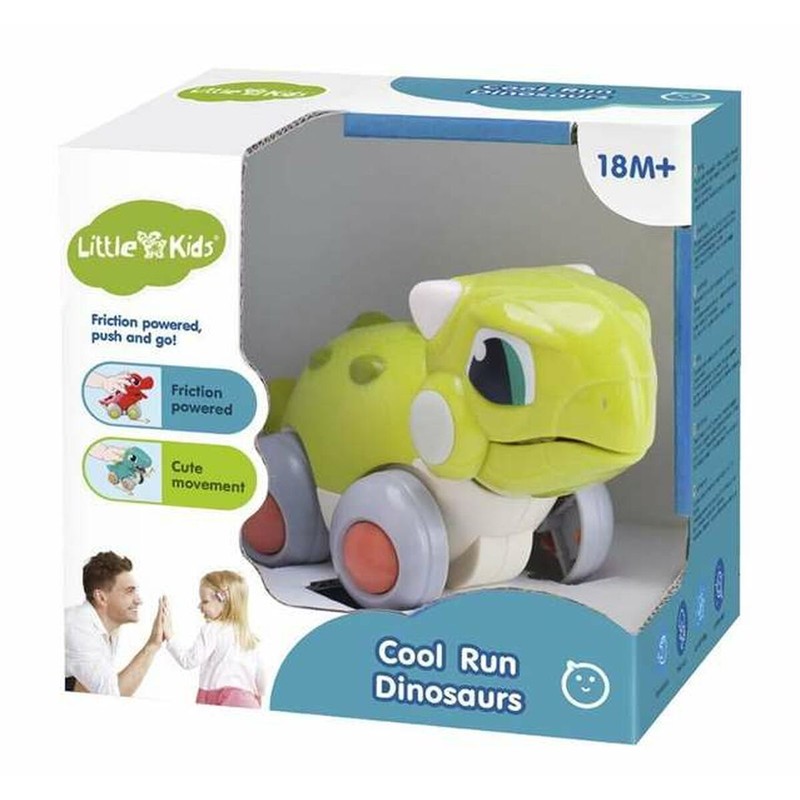Coche Juguete Niños Fricción Dinosaurio Pistacho BigBuy Kids