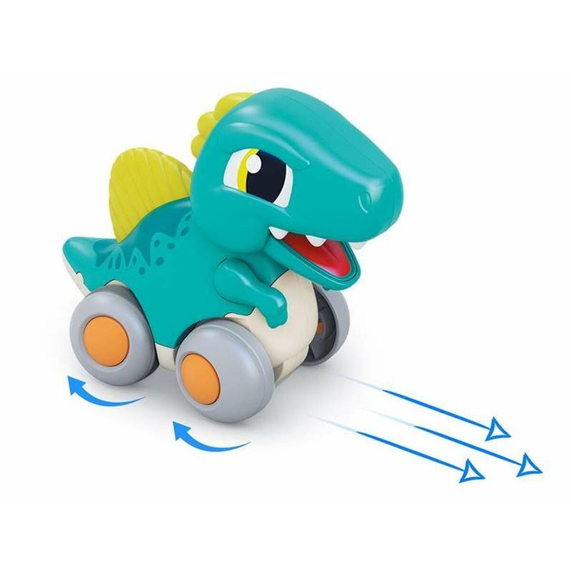Coches Juguete Niños: Dinosaurio Verde de Fricción BigBuy Kids