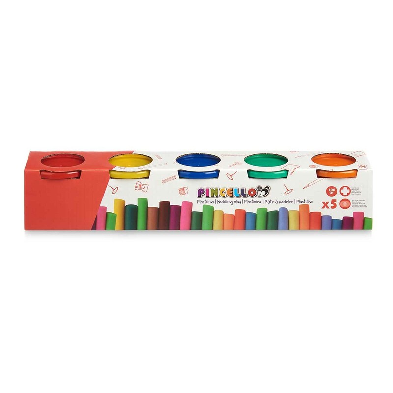 Manualidades Niños: Juego de Plastilina Pincello Colores (12 Unidades)