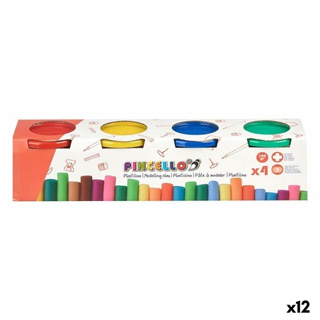 Manualidades Niños: Juego de Plastilina Pincello 12 Colores - Compra online en MegaJuguetes