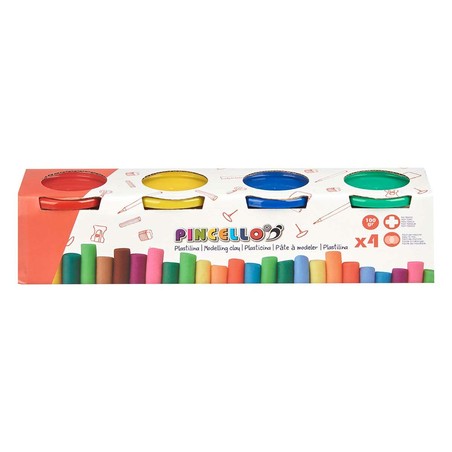 Manualidades Niños: Juego de Plastilina Pincello 12 Colores
