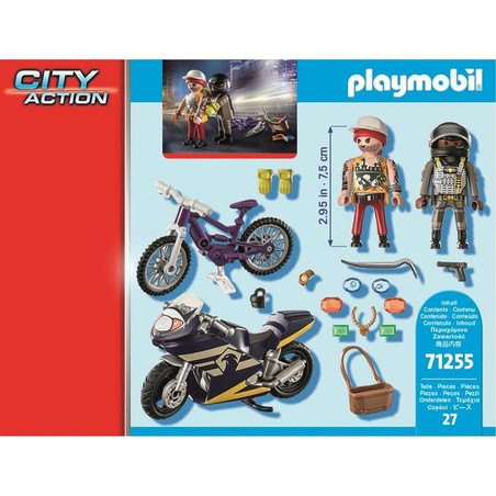 Juguetes Construcción Niños: Playmobil Set de Vehículos 27 Piezas