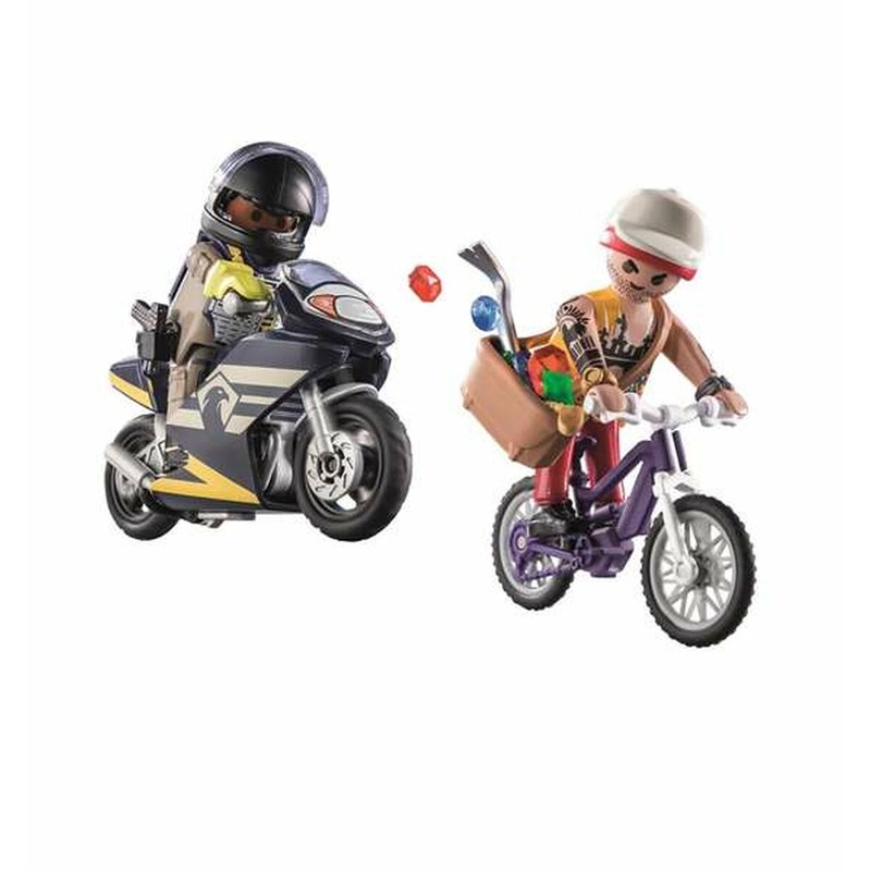 Juguetes Construcción Niños: Playmobil Set de Vehículos 27 Piezas