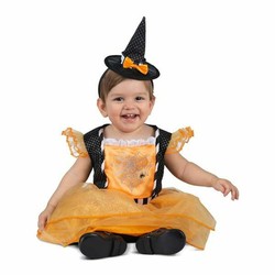 Disfraces Niños My Other Me: Bruja Naranja Bebé (2 Piezas) - Compra online en MegaJuguetes