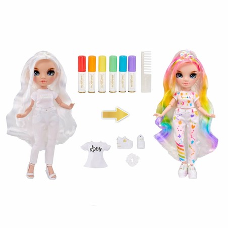 Muñecas Niñas Rainbow High Color & Create 22 cm - ¡Crea tu Estilo!