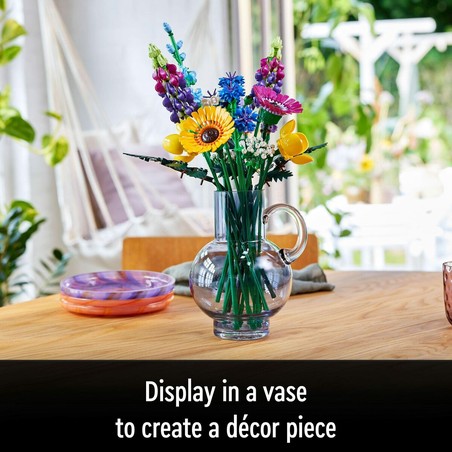Juguetes Construcción Niños Lego Icons Bouquet Flores Silvestres