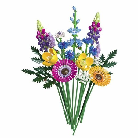 Juguetes Construcción Niños Lego Icons Bouquet Flores Silvestres