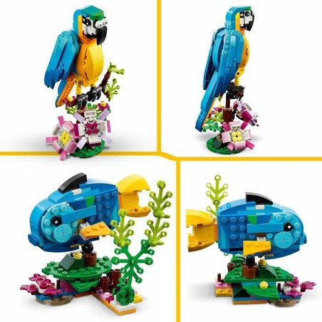 Juguetes Construcción Niños Lego Creator 31136 Loro Exótico 3 en 1