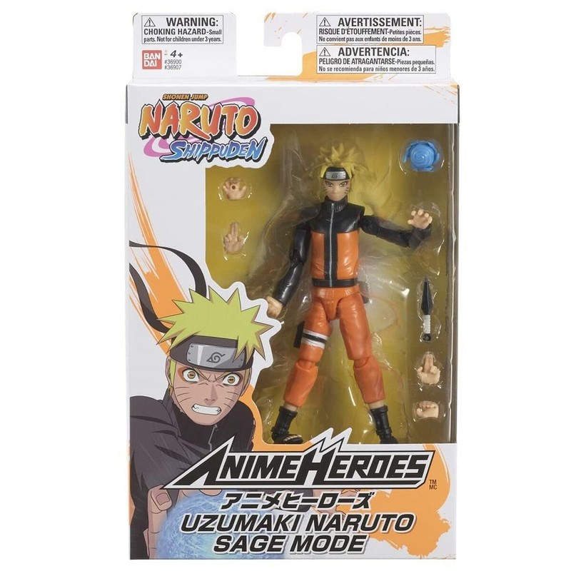 Figuras acción niños Naruto - Uzumaki Sage Mode 17 cm
