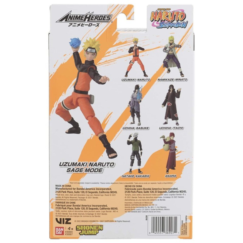 Figuras acción niños Naruto - Uzumaki Sage Mode 17 cm