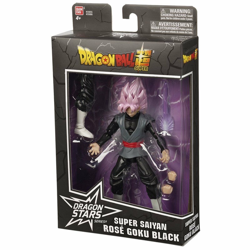 Figuras Acción Niños Dragon Ball Goku Black Rose Articulada 17 cm