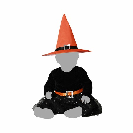 Disfraces Niños: Disfraz Bruja Bebé Naranja
