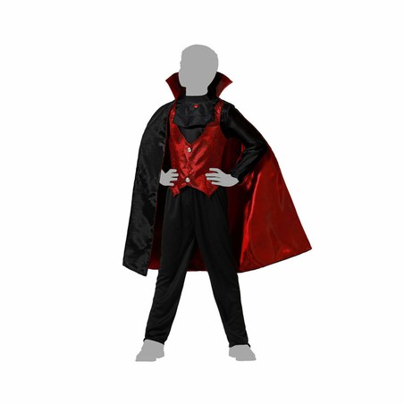 Disfraces Niños: Disfraz Vampiro Rojo BigBuy Carnival