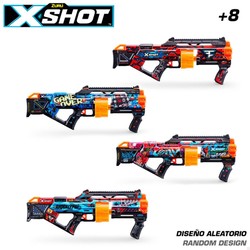 Juguetes Exterior Niños: Pistola Zuru X-Shot Last Stand - Compra online en MegaJuguetes 2
