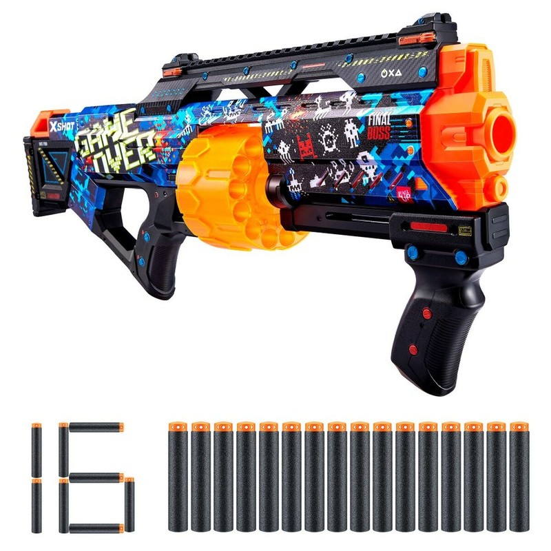 Juguetes Exterior Niños: Pistola Zuru X-Shot Last Stand