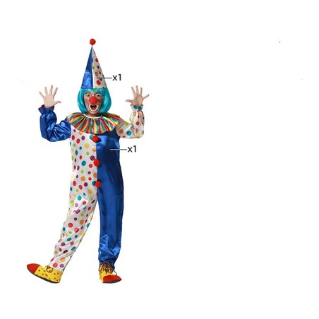 Disfrazes niños Payaso BigBuy Carnival - Alegría y Color - Compra online en MegaJuguetes