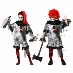 Disfraces Niños: Payaso Gris Divertido para Carnaval - Compra online en MegaJuguetes