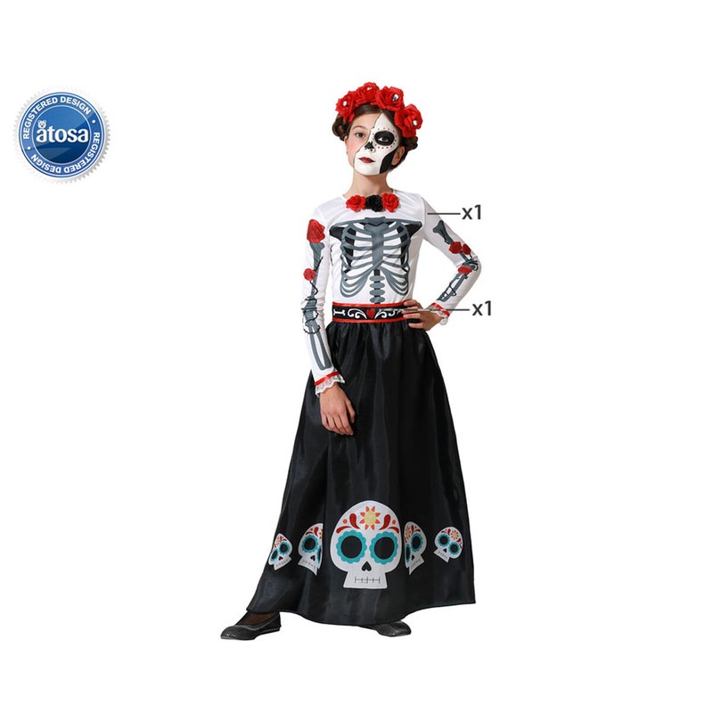 Disfraz Niños Esqueleto - BigBuy Carnival para Halloween