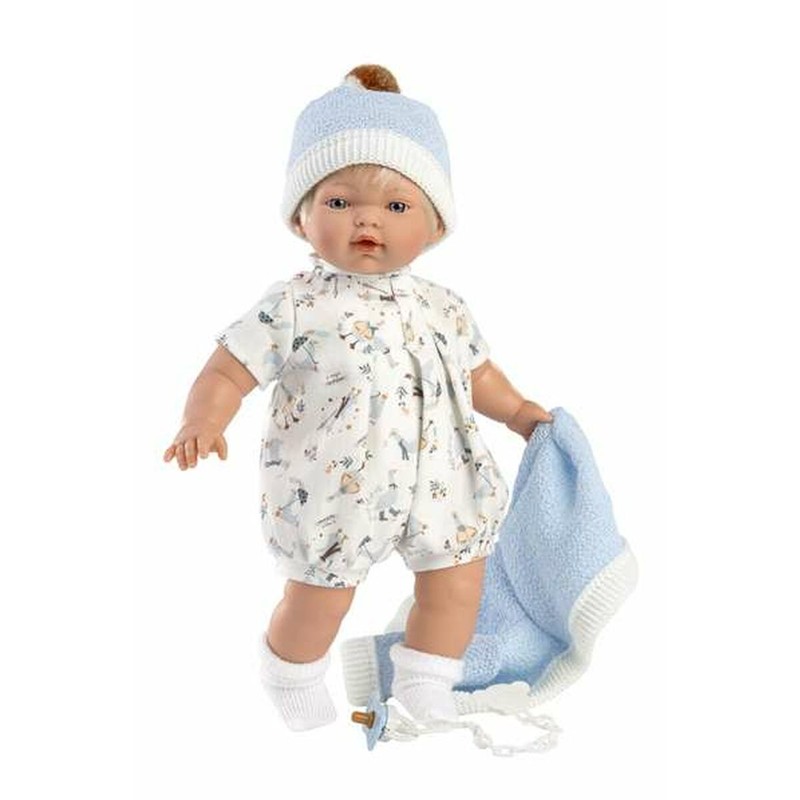 Muñecas Niñas: Bebé Llorens Roberto Cry 33 cm - Compra online en MegaJuguetes