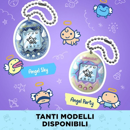 Juego electrónico portátil Tamagotchi, diseño compacto
