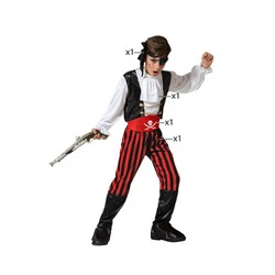 Disfraces niños Pirata Multicolor - BigBuy Carnival - Compra online en MegaJuguetes