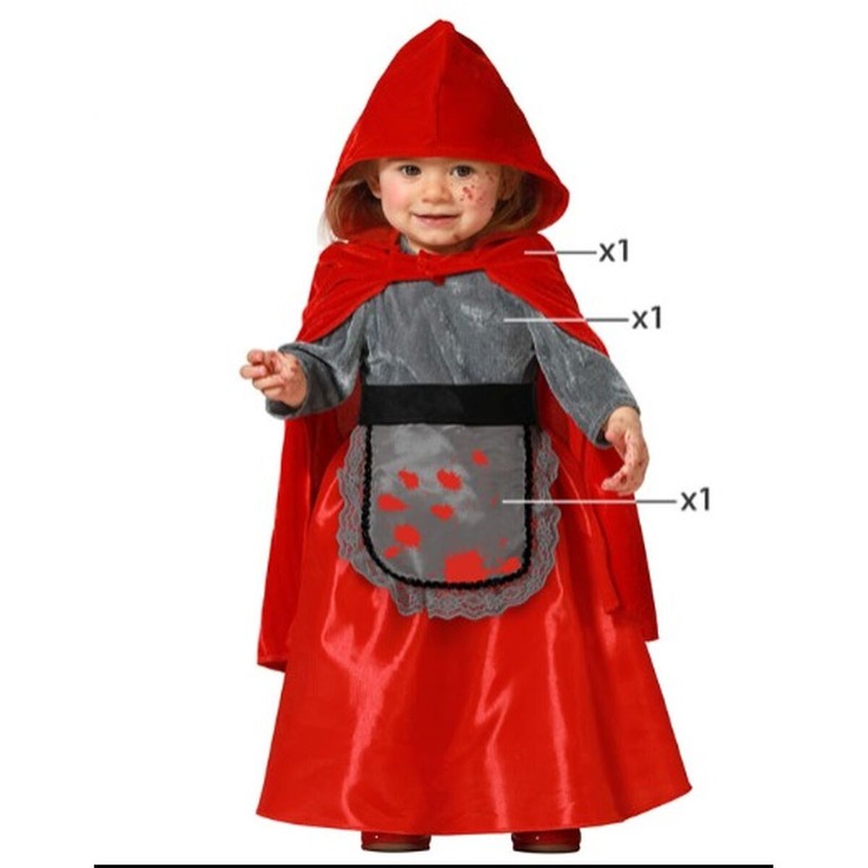 Disfraces Niños: Caperucita Sangrienta para Halloween - Compra online en MegaJuguetes