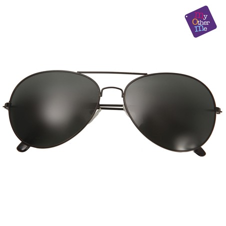 Disfraces Niños: Gafas de Sol Aviador My Other Me Negro
