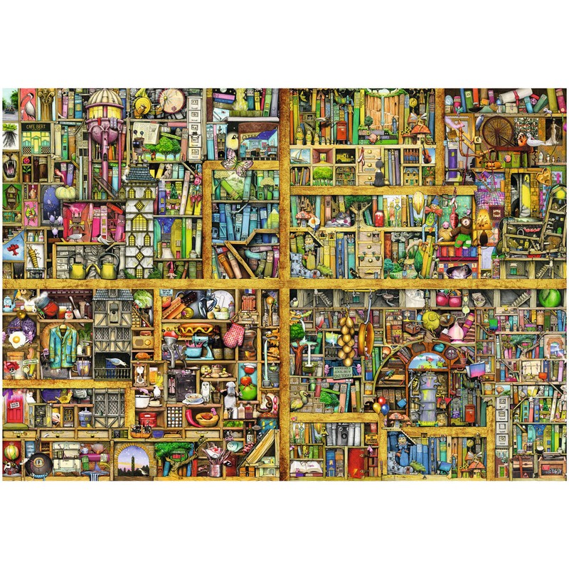 Puzzle Infantil Ravensburger Magic Library 18000 Piezas