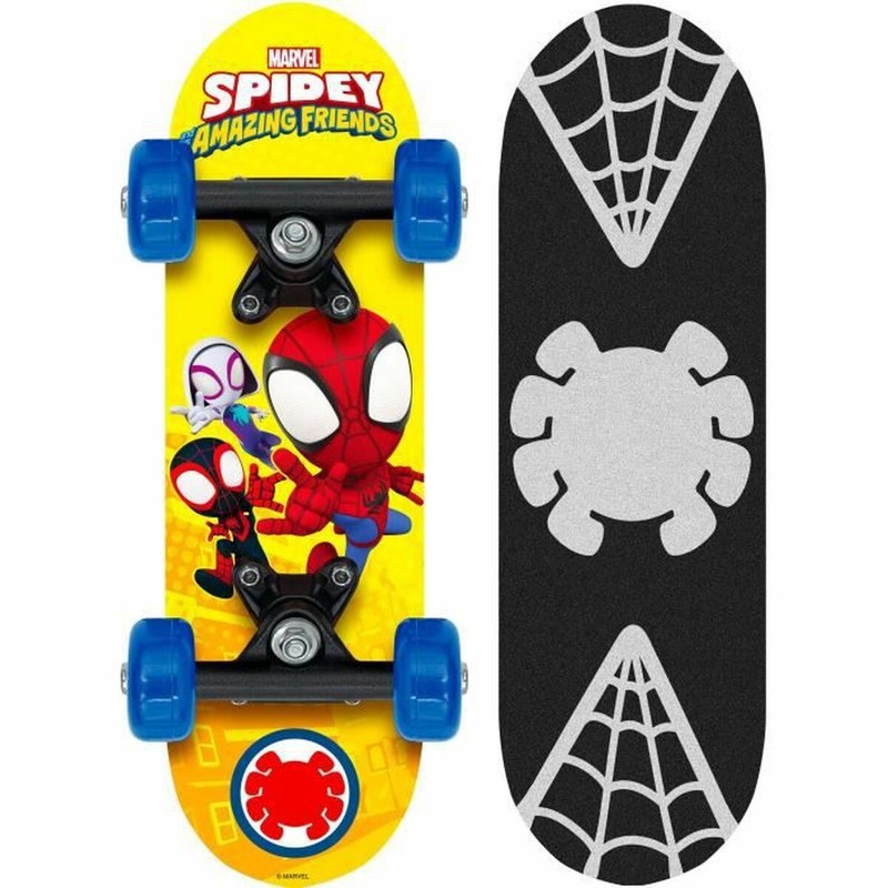Juguetes Exterior Niños: Skate Spidey 17" - Diversión Segura - Compra online en MegaJuguetes