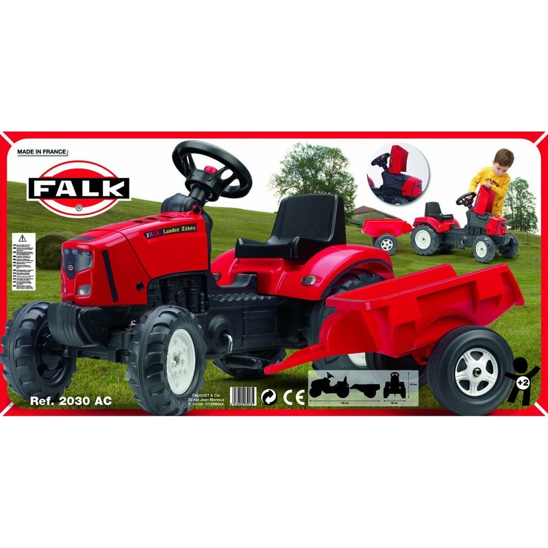 Juguetes exterior niños: Tractor a Pedales Falk Lander Z160X