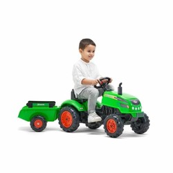 Juguetes Exterior Niños: Tractor a Pedales Falk Xtractor 2048AB Verde - Compra online en MegaJuguetes 2