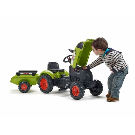 Juguetes Exterior Niños: Tractor a Pedales Falk Claas 410 Arion Verde