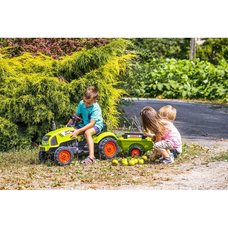 Juguetes Exterior Niños: Tractor a Pedales Falk Claas 410 Arion Verde