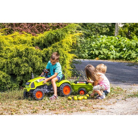 Juguetes Exterior Niños: Tractor a Pedales Falk Claas 410 Arion Verde