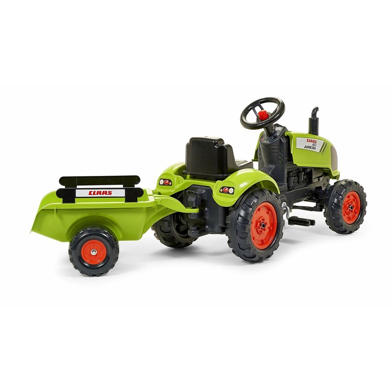 Juguetes Exterior Niños: Tractor a Pedales Falk Claas 410 Arion Verde