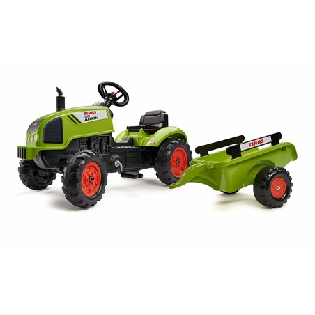 Juguetes Exterior Niños: Tractor a Pedales Falk Claas 410 Arion Verde