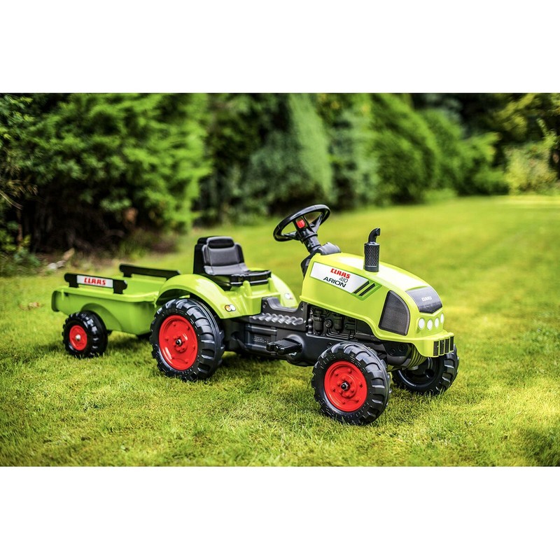 Juguetes Exterior Niños: Tractor a Pedales Falk Claas 410 Arion Verde